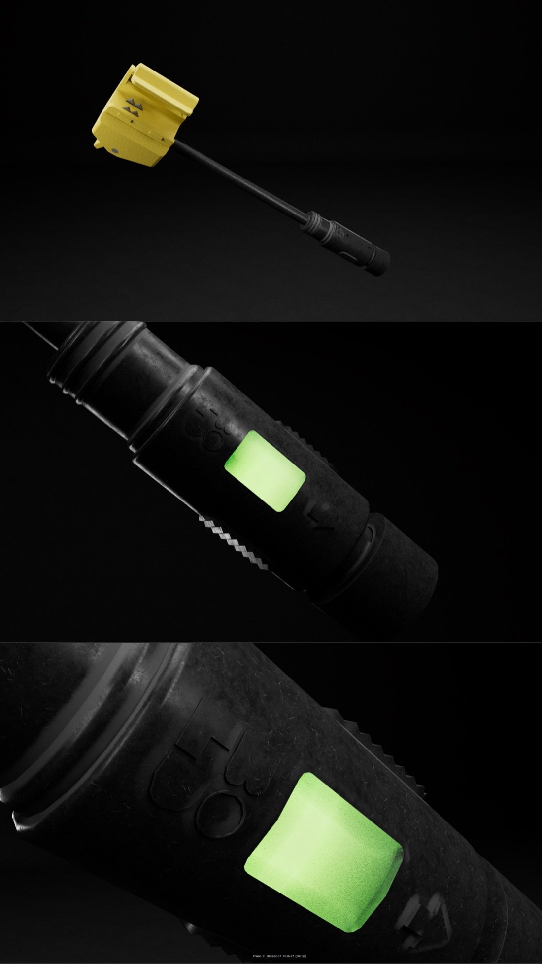 Product visualization render